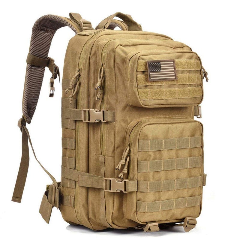 REEBOW GEAR Military Tactical Backpack Army 3 Day Assault Pack Molle Bag Rucksack - Image 1